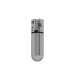 Вибропуля PowerBullet First-Class Bullet 2.5″ with Key Chain Pouch, Silver, 9 режимов вибрации - Фото №5