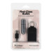 Вибропуля PowerBullet First-Class Bullet 2.5″ with Key Chain Pouch, Silver, 9 режимов вибрации - Фото №6