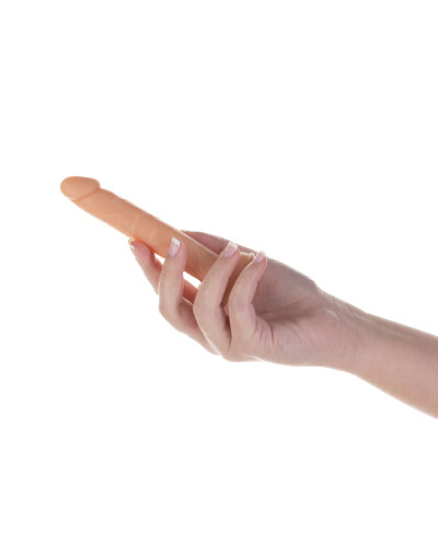 Фалоімітатор ADDICTION Tino 5.25″ Silicone Dildo, присоска, діаметр 1,9 см, віброкуля в подарунок - Фото №4