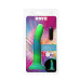Фалоімітатор, що світиться в темряві, ADDICTION Rave 8″, Glow in the Dark Dildo Blue Green, 20,3 см - Фото №8