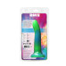Фалоімітатор, що світиться в темряві, ADDICTION Rave 8″, Glow in the Dark Dildo Blue Green, 20,3 см - Фото №9