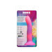 Светящийся в темноте фаллоимитатор ADDICTION Rave 8″ Glow in the Dark Dildo Pink Purple, 20,3 см - Фото №9