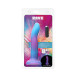 Фалоімітатор, що світиться в темряві, ADDICTION Rave 8″ Glow in the Dark Dildo Blue Purple, 20,3 см - Фото №8