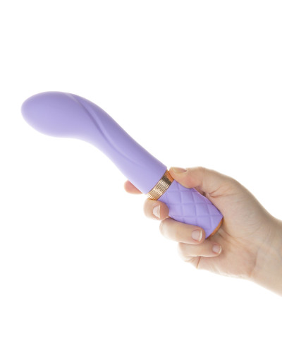Роскошный вибратор Pillow Talk Sassy Purple Special Edition, Сваровски, повязка на глаза+игра - Фото №7