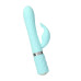 Роскошный кролик с ротацией и вибрацией Pillow Talk Lively, Teal, кристалл Сваровски, тройной отрост - Фото №1