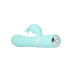 Роскошный кролик с ротацией и вибрацией Pillow Talk Lively, Teal, кристалл Сваровски, тройной отрост - Фото №3