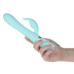 Роскошный кролик с ротацией и вибрацией Pillow Talk Lively, Teal, кристалл Сваровски, тройной отрост - Фото №8