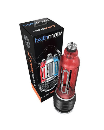 Гідропомпа Bathmate Hydromax 7 Red (X30), для члена довжиною від 12,5 до 18 см, діаметр до 5 см - Фото №4