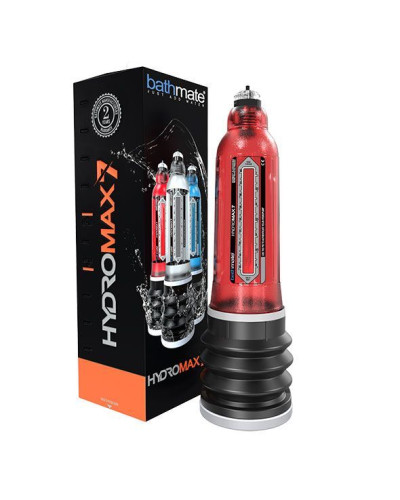 Гідропомпа Bathmate Hydromax 7 Red (X30), для члена довжиною від 12,5 до 18 см, діаметр до 5 см - Фото №5