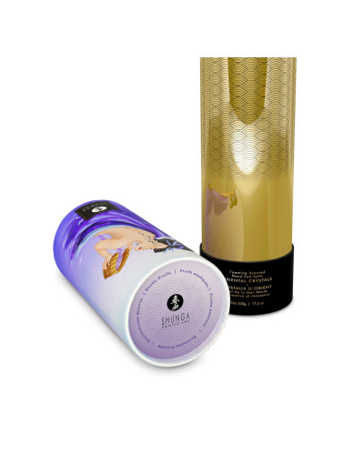 Пінлива сіль для ванни Shunga Dead Sea salt Oriental Crystals — Exotic Fruits (500 г), сіль Мертвого - Фото №3