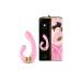 Вібратор-кролик Shunga Miyo Light Pink - Фото №8