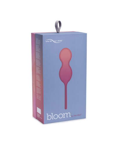 Смарт вагинальные шарики с вибрацией We-Vibe Bloom, диаметр 3,3 см, масса 45, 65, 80 г - Фото №11