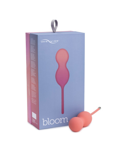 Смарт вагинальные шарики с вибрацией We-Vibe Bloom, диаметр 3,3 см, масса 45, 65, 80 г - Фото №10