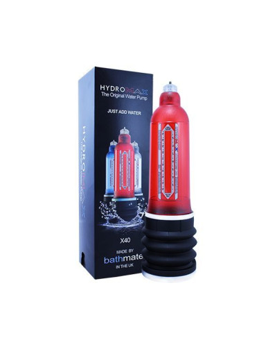 Гідро Bathmate Hydromax 9 Red (X40), для члена довжиною від 18 до 23см, діаметр до 5,5 см - Фото №2