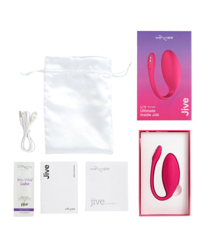 Смарт-виброяйцо We-Vibe Jive Electric Pink - Фото №7