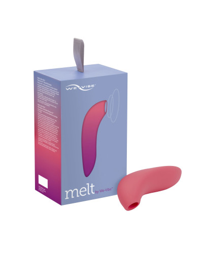 Вакуумний смарт-стимулятор для пар Melt by We-Vibe Coral, зручно поєднувати з проникним сексом - Фото №8