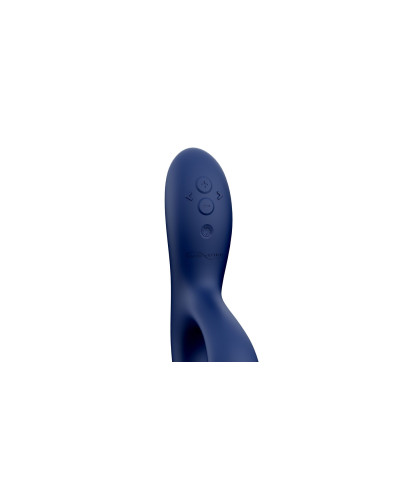 Смарт вібратор-кролик We-Vibe Nova Midnight Blue, ергономічний, регульований кут нахилу стовбура - Фото №4
