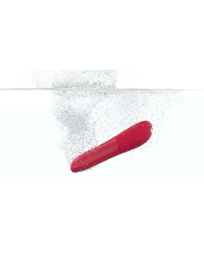 Потужна віброкуля Tango X Cherry Red by We-Vibe, 7 режимів вібрації, 8 рівнів інтенсивності - Фото №3