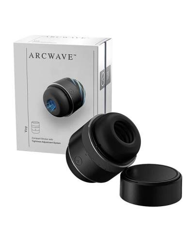 Мастурбатор з регулюванням герметичності Arcwave Voy Compact Stroker, 8 інтенсивностей, наскрізний - Фото №9