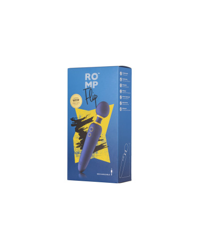 Вібромасажер Romp Flip, гнучка головка, 4 режими потужних вібрації, 6 інтенсивностей - Фото №7