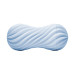 Мастурбатор Tenga FLEX Bubbly Blue зі змінною інтенсивністю, можна скручувати, вакуум - Фото №1