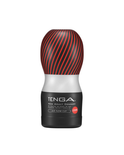 Мастурбатор Tenga Air Flow Cup STRONG, ефект всмоктування - Фото №1