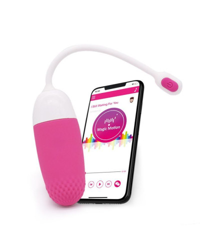 Смарт-віброяйце Magic Motion Vini Pink, керування зі смартфона - Фото №1