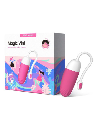 Смарт-віброяйце Magic Motion Vini Pink, керування зі смартфона - Фото №7