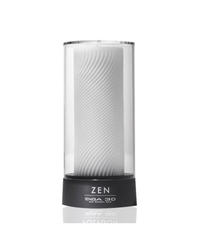 Мастурбатор Tenga 3D Zen, очень нежный, из антибактериального эластомера с серебром - Фото №1