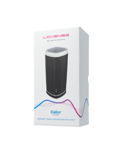 Смарт-мастурбатор з підігрівом Lovense Calor, інтелектуальне регулювання інтенсивності - Фото №6