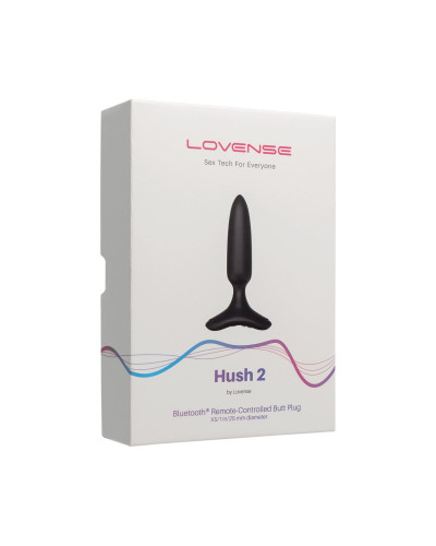 Анальна смарт-вібропробка Lovense Hush 2, розмір XS - Фото №5