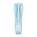 Кліторальний вібратор Satisfyer Threesome 1 Light Blue з трьома гнучкими пальчиками - Фото №6