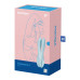 Кліторальний вібратор Satisfyer Threesome 1 Light Blue з трьома гнучкими пальчиками - Фото №7