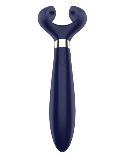 Вібратор для пар Satisfyer Endless Fun Blue, три мотори, багатофункціональний - Фото №1