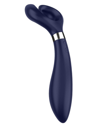 Вібратор для пар Satisfyer Endless Fun Blue, три мотори, багатофункціональний - Фото №2