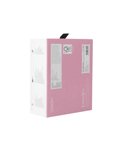 Вакуумний кліторальний стимулятор Svakom Pulse Pure Pale Pink, 5 режимів, 5 інтенсивностей у кожному - Фото №9