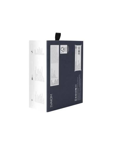 Вакуумний кліторальний стимулятор Svakom Pulse Pure Navy Blue, 5 режимів, 5 інтенсивностей у кожному - Фото №9