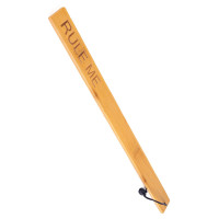 Падл Fetish Tentation — Paddle Rule Me Bamboo, упакований у ПЕ пакет