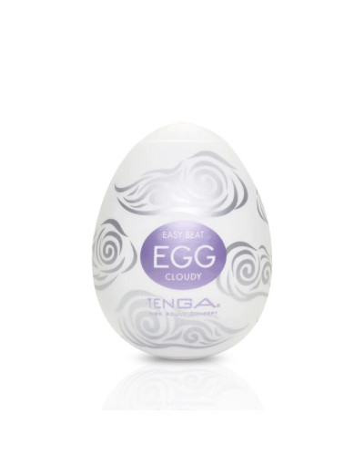 Мастурбатор-яйце Tenga Egg Cloudy (хмарний) - Фото №1