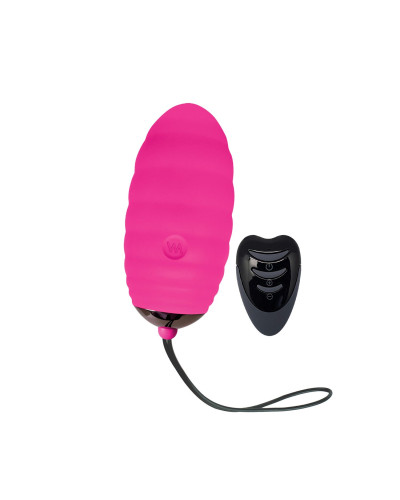 Виброяйцо Adrien Lastic Ocean Breeze 2.0 Pink, пульт ДУ, очень мощный мотор, 10 виброрежимов - Фото №2