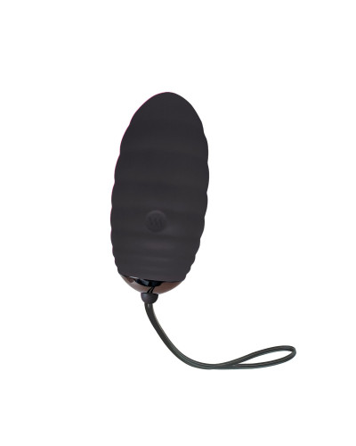 Виброяйцо Adrien Lastic Ocean Breeze 2.0 Black, пульт ДУ, очень мощный мотор, 10 виброрежимов - Фото №1