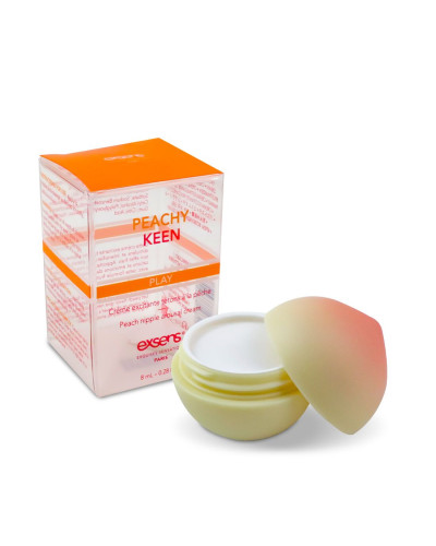 Збуджувальний крем для сосків EXSENS Peachy Keen (8 мл) з олією жожоба та ши, їстівний, без цукру - Фото №3
