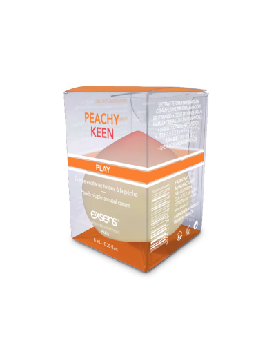 Збуджувальний крем для сосків EXSENS Peachy Keen (8 мл) з олією жожоба та ши, їстівний, без цукру - Фото №4