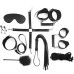 Набор BDSM Art of Sex – Set Leather, 10 предметов, черный, натуральная кожа - Фото №2