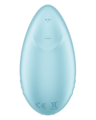 Смарт-вібратор для клітора Satisfyer Tropical Tip Light Blue - Фото №5
