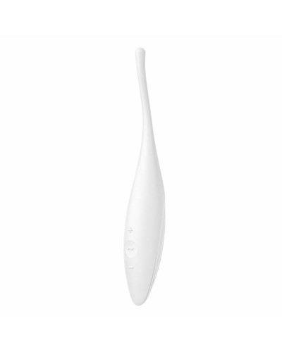 Смарт-вібратор для клітора Satisfyer Twirling Joy White - Фото №1