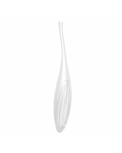 Смарт-вібратор для клітора Satisfyer Twirling Joy White - Фото №2