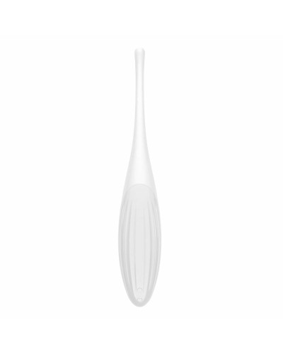 Смарт-вібратор для клітора Satisfyer Twirling Joy White - Фото №3