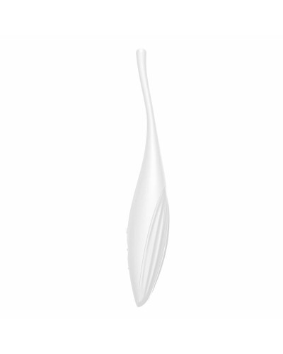 Смарт-вібратор для клітора Satisfyer Twirling Joy White - Фото №4