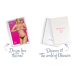 Кружевные танга с двумя отверстиями Obsessive 831-THC-1 crotchless thong L/XL, черные, бантики - Фото №8